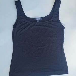 Karen Kane Essentials Tank Black Fitted Scoop Neck Size Small